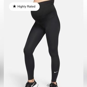 XS SHORT Nike Maternity High-Waisted Leggings NWT